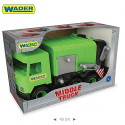 Wader 32101 - Middle Truck Wywrotka Zielona w Kartonie