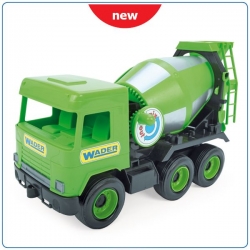 Wader 32104 - Middle Truck Betoniarka Zielona w Kartonie