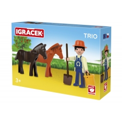 26216 - Igracek Farmer i Dwa  Konie