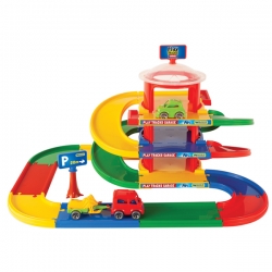 Wader 53030 - Play Tracks Garage Garaż 3-Poziomowy