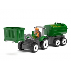 27326 - Igracek MultiGo Zestaw Traktor + platforma 2+1