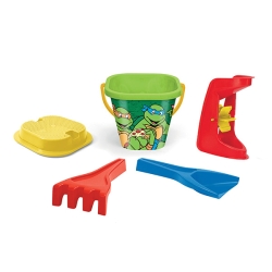 Wader 81741 - Żółwie Ninja Turtles komplet do piasku 5 el.
