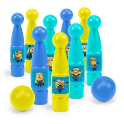 Wader 82290 - Kręgle 24cm Minions kręgle w kartonie