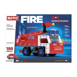 14046 Roto Straż Pożarna 4w1 198 elementów