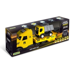 Wader 36421 - Magic Truck Technic laweta z wywrotką