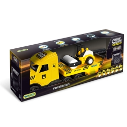 Wader 36451 - Magic Truck Technic laweta z walcem