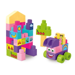 41590 - Big Blocks Pink klocki 26 el.