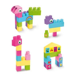 41590 - Big Blocks Pink klocki 26 el.