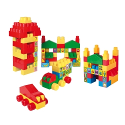 Wader 41593 - Big Blocks klocki 100 el.