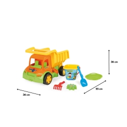 65002 - Gigant Truck Wywrotka z kpl. do Piasku
