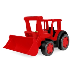 66028 - Gigant Traktor Spychacz czerwony bez Kartonu