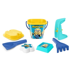82242 - Minions komplet do piasku 7 el.