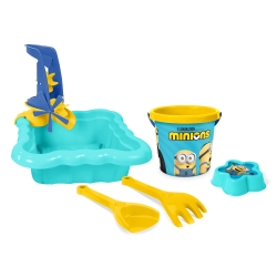 Wader 82260 - Minions piaskownica z kompletem do piasku